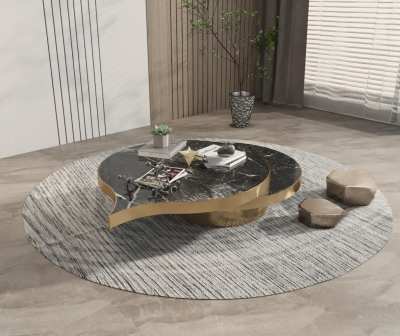 现代茶几3D模型下载